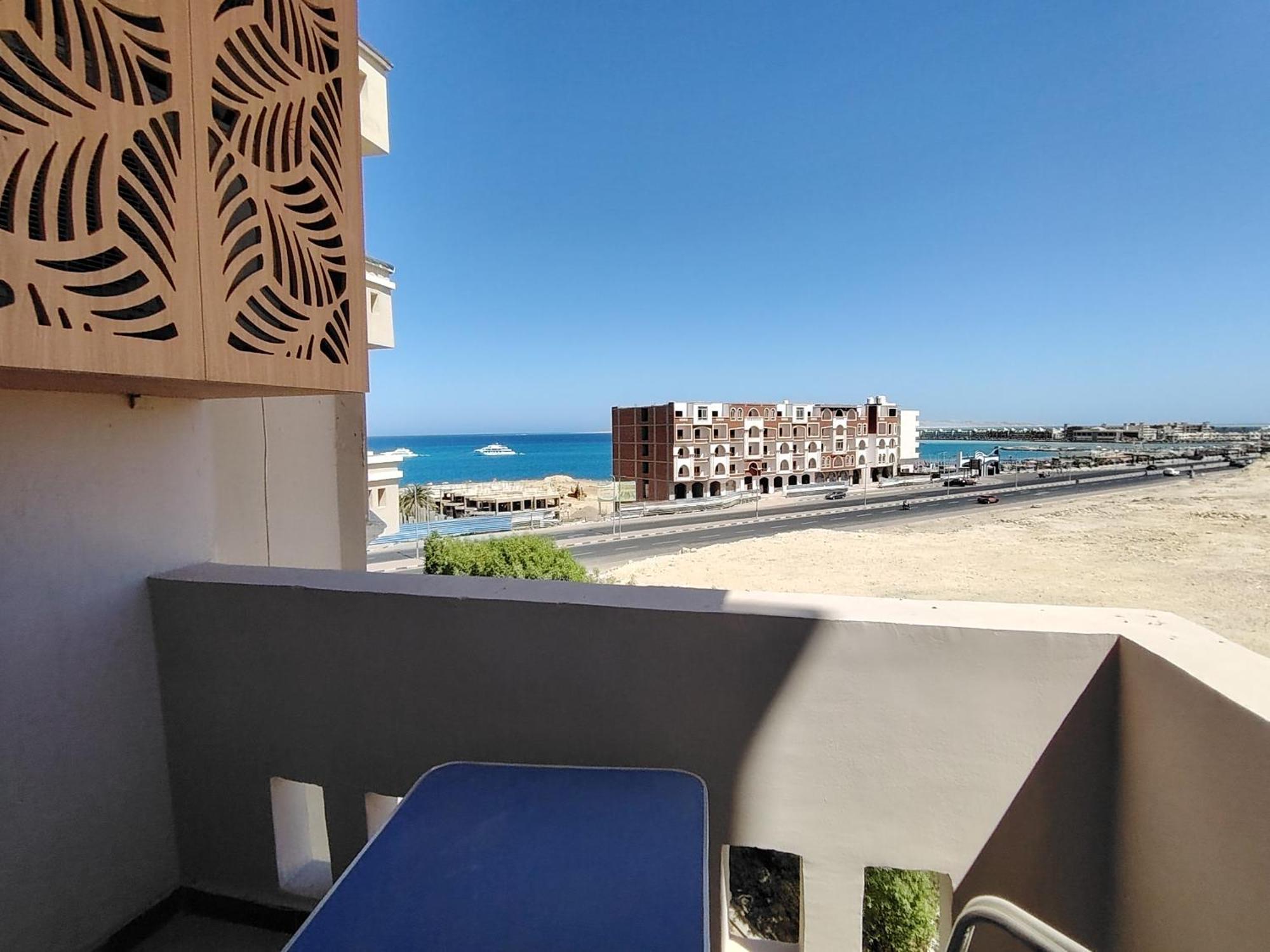 Sea View One Bedroom Apartment In Hurghada Dreams ภายนอก รูปภาพ